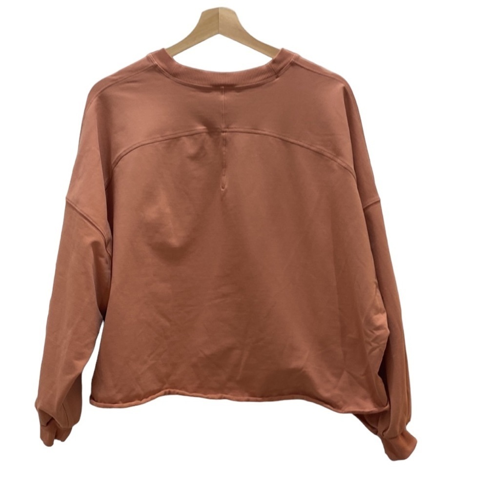 Lululemon LA Oversized Boxy Crew Pink Savannah size 10 - Picture 6 of 8